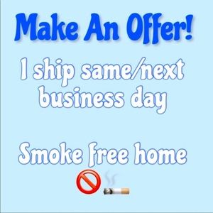 Non smoking home. 🙂